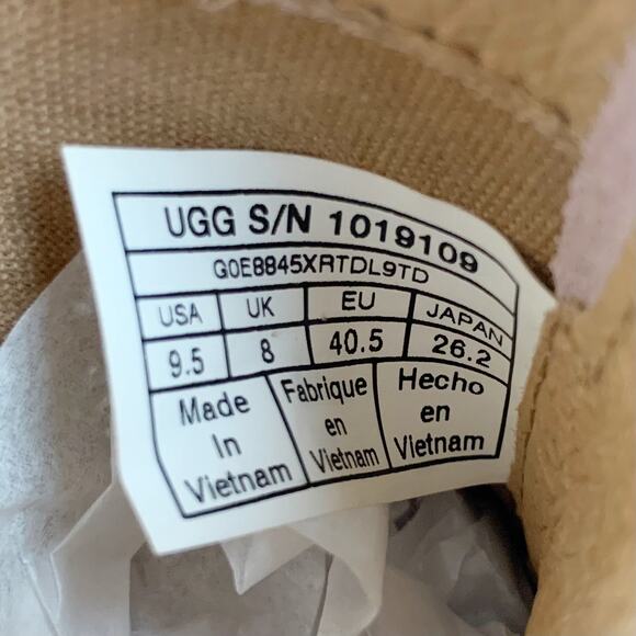 Ugg Blake Sneakers Pink Suede Lace Up Casual Women's 9.5 - Picture 7 of 13